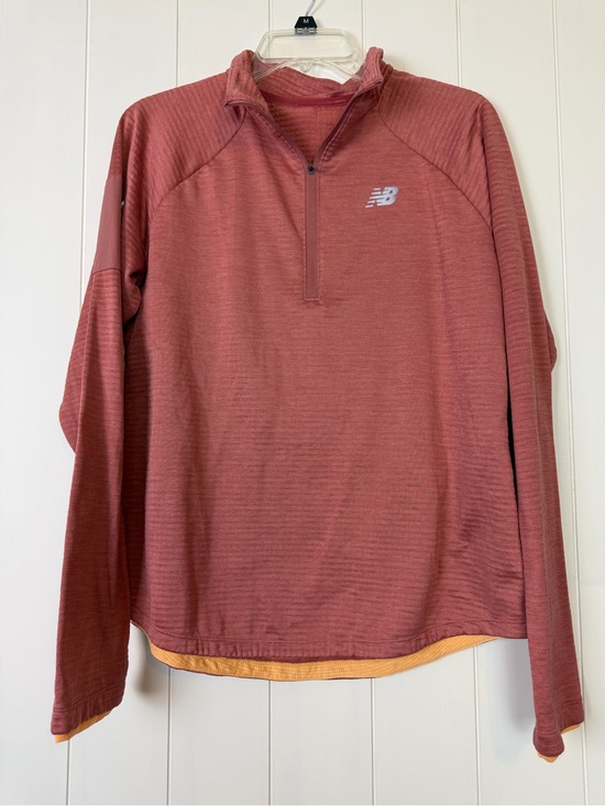 New Balance Tops - New Balance Womens Half-Zip Performance Pullover - Dusty Rose